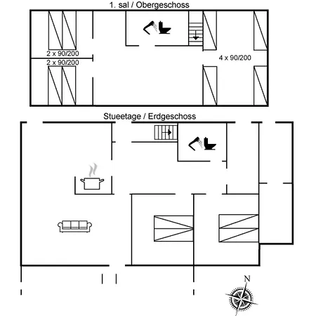 Lavrans - 2-5km From The Sea By Interhome Prázdninový dům Henne Strand
